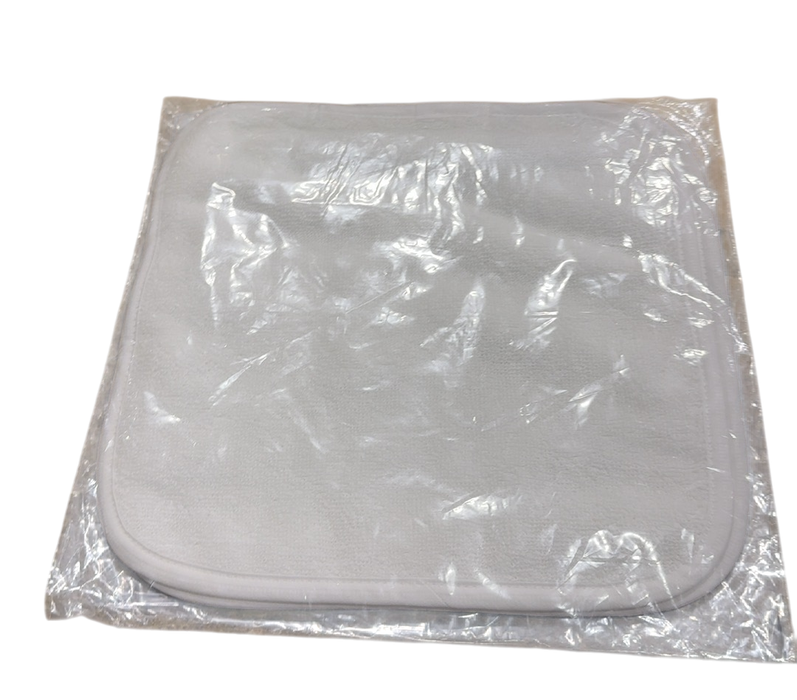 Shop Lil Weezie Pair of Baby Washcloths, White at GoodBuy Gear