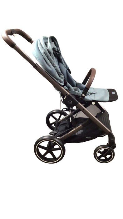 Shop Cybex Balios S Lux Stroller, 2023, Sky Blue, Taupe at GoodBuy Gear