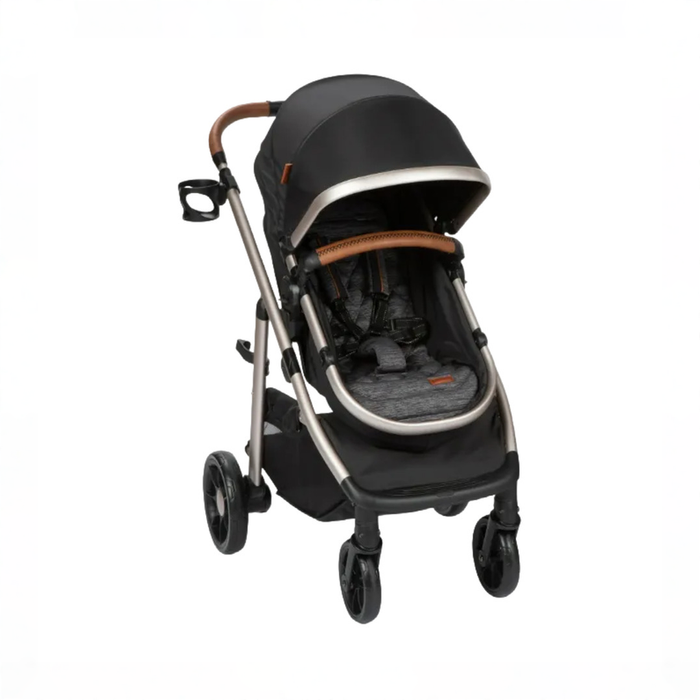 Shop Monbebe Lynx 6-in-1 Modular Travel System Stroller, 2025, Black & Gold at GoodBuy Gear