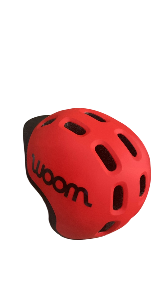 Shop Woom Ready Kids Helmet, Medium, Without Light, Woom Red at GoodBuy Gear