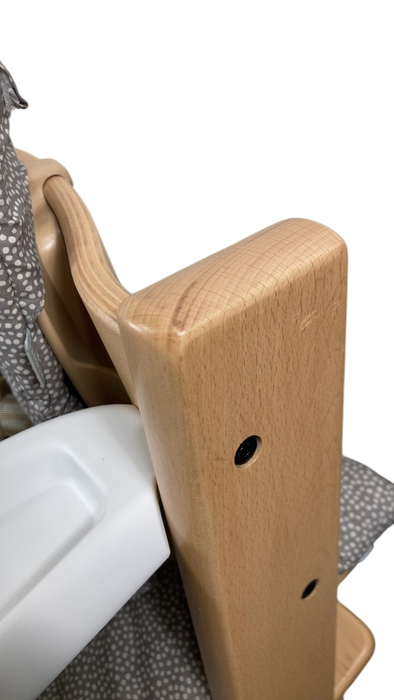 Shop Stokke Tripp Trapp Complete High Chair, Dots Grey, Natural at GoodBuy Gear