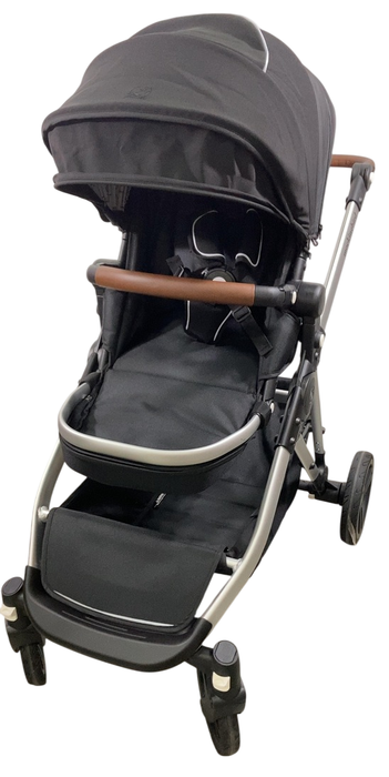 Shop Mockingbird Single to Double 2.0 Stroller, Black, Windowpane, Silver With Penny Leather, 2025 at GoodBuy Gear