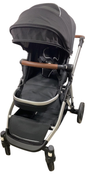 Shop Mockingbird Single to Double 2.0 Stroller, Black, Windowpane, Silver With Penny Leather, 2025 at GoodBuy Gear