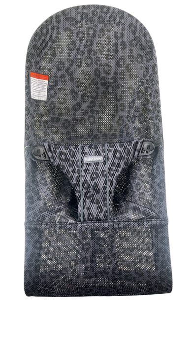 Shop BabyBjorn Bouncer Bliss, Anthracite/Leopard Mesh, Black Frame at GoodBuy Gear