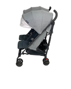 secondhand UPPAbaby G-Link V2 Double Stroller, 2022, Greyson (Charcoal Melange)