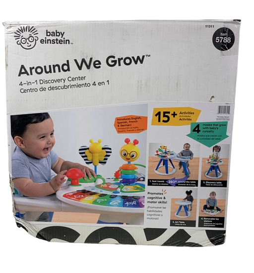 Shop Baby Einstein Around We Grow 4-in-1 Walk Around Discovery Activity Center Table at GoodBuy Gear