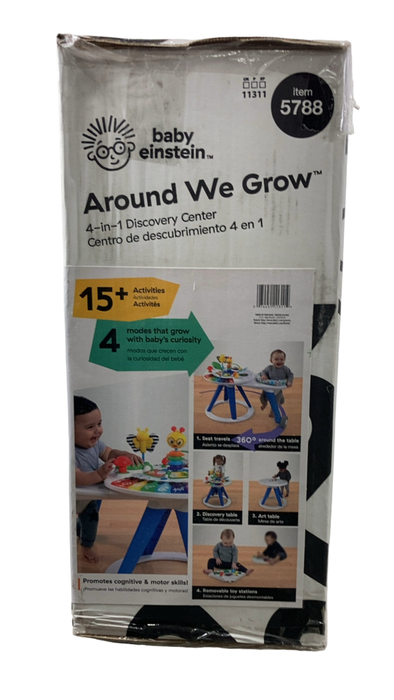 Shop Baby Einstein Around We Grow 4-in-1 Walk Around Discovery Activity Center Table at GoodBuy Gear