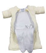 Shop Baby Merlin's Magic Sleepsuit, Cotton, Cream, Small 3-6 Months at GoodBuy Gear