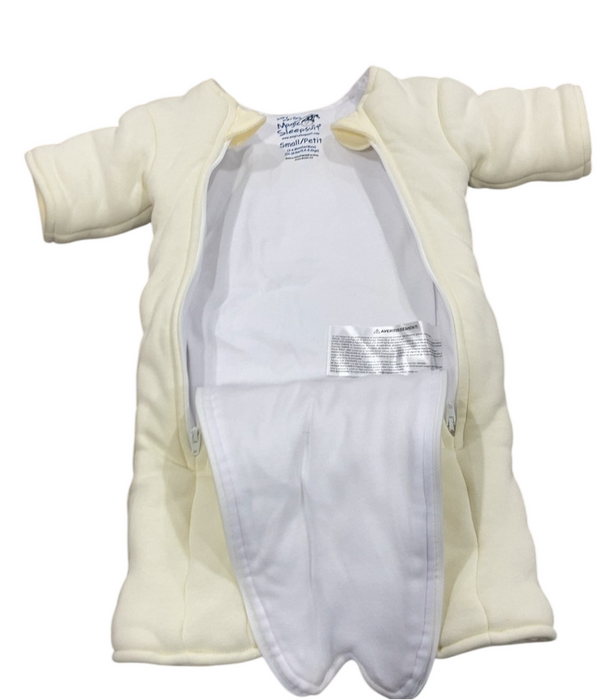 Shop Baby Merlin's Magic Sleepsuit, Cotton, Cream, Small 3-6 Months at GoodBuy Gear