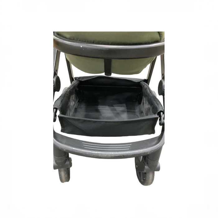 Shop Mompush Meteor 2 Stroller, 2025, Black Frame, Forest at GoodBuy Gear