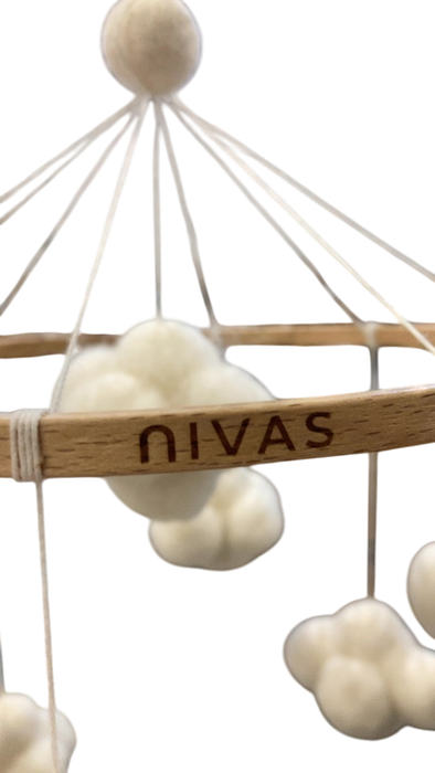 Shop Nivas Cloud Mobile, White at GoodBuy Gear