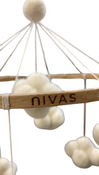 Shop Nivas Cloud Mobile, White at GoodBuy Gear