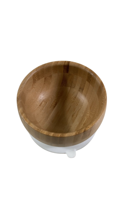 Shop Avanchy Bamboo Bowl and Spoon Set, White at GoodBuy Gear