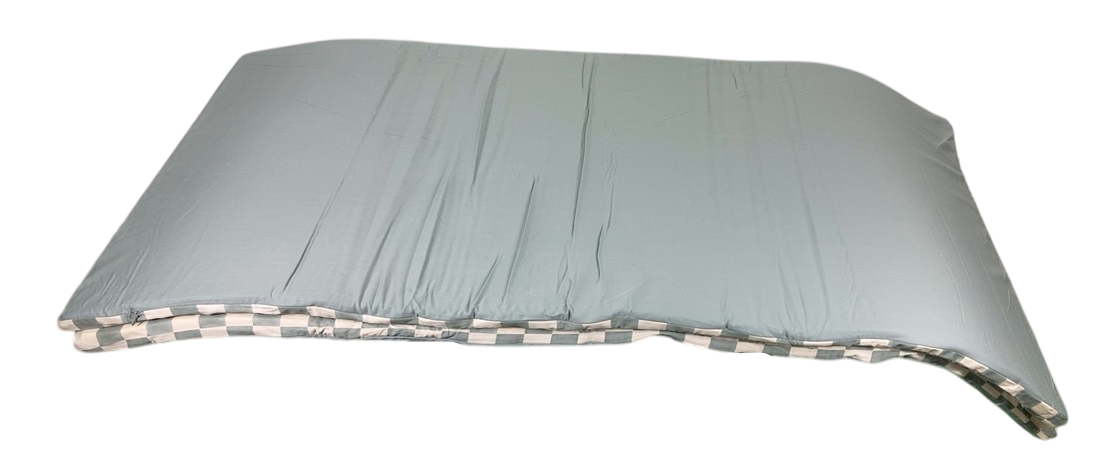 Shop Toki Kids Mega Padded Play Mat 55" x 55", Checker Matcha at GoodBuy Gear