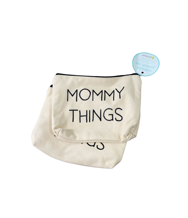 used Pearhead Mom And Baby Pouch Set