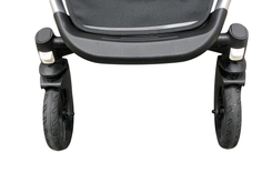 Shop Mockingbird Single to Double 2.0 Stroller, Black, Watercolor Drops, Silver With Penny Leather, 2025 at GoodBuy Gear