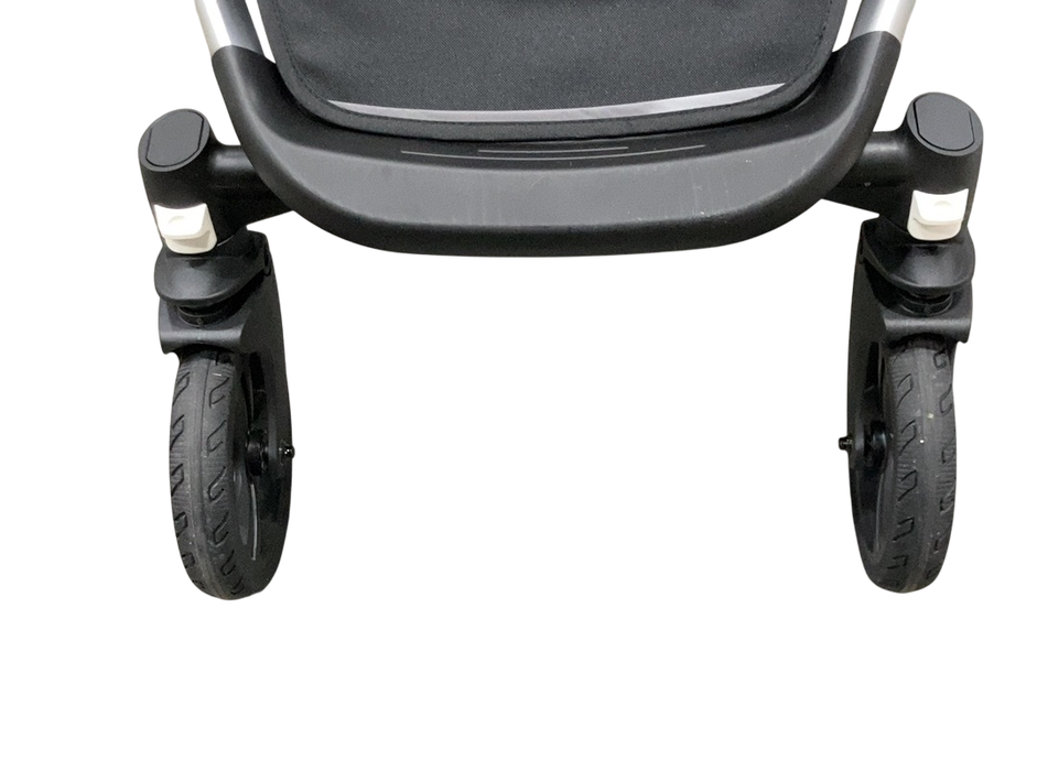 Shop Mockingbird Single to Double 2.0 Stroller, Black, Watercolor Drops, Silver With Penny Leather, 2025 at GoodBuy Gear