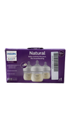 Shop Philips Avent Natural Baby Bottles, 4oz, 3 Pack, Clear at GoodBuy Gear
