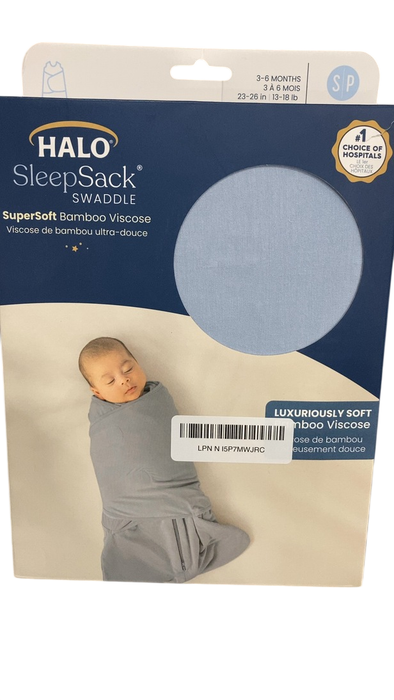Shop Halo SleepSack Swaddle, Small, Baby Blue at GoodBuy Gear