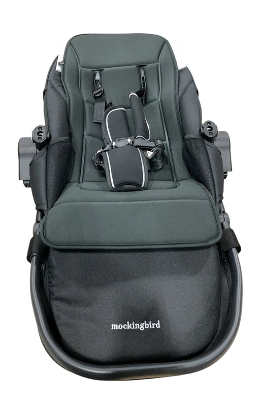 Shop Mockingbird 2nd Seat Kit 3.0, Charcoal with Penny Leather, Stone Blue at GoodBuy Gear