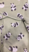 Shop Halo Micro-Fleece Swaddle, Newborn, Cozy Pandas at GoodBuy Gear