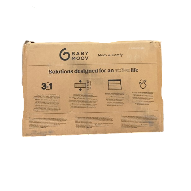 Shop Babymoov Travel Crib and Bed 3-in-1 Moov and Comfy at GoodBuy Gear