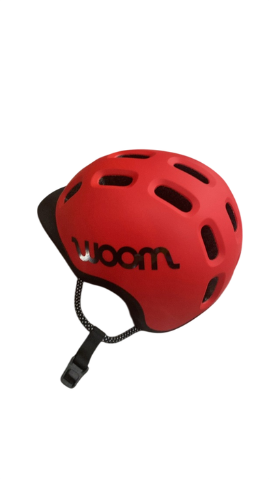 Shop Woom Ready Kids Helmet, Medium, Without Light, Woom Red at GoodBuy Gear