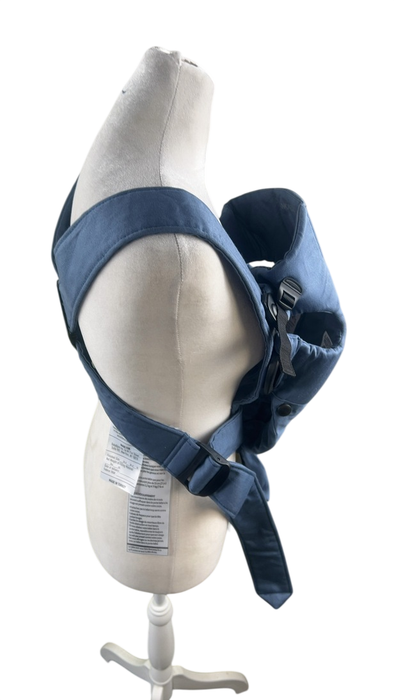 Shop BabyBjorn Baby Carrier Mini, Vintage Indigo Woven at GoodBuy Gear