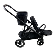 Shop Cybex Gazelle S Modular Stroller, 2023, Black Frame, Moon Black at GoodBuy Gear