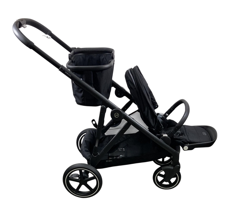 Shop Cybex Gazelle S Modular Stroller, 2023, Black Frame, Moon Black at GoodBuy Gear