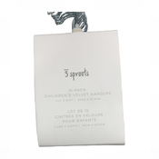 Shop 3 Sprouts Velvet Baby Hangers, 30 Pack, Assorted at GoodBuy Gear