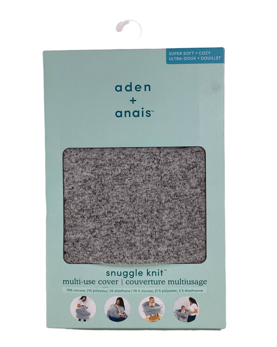 Aden + Anais Multi Use Cover, Heather Grey