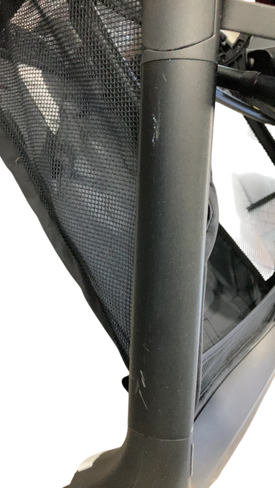 Shop Bugaboo Butterfly Stroller, 2024, Black, Dark Cherry, Dark Cherry at GoodBuy Gear