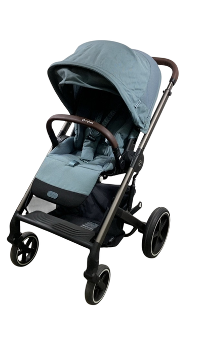 Shop Cybex Balios S Lux Stroller, 2023, Sky Blue, Taupe at GoodBuy Gear