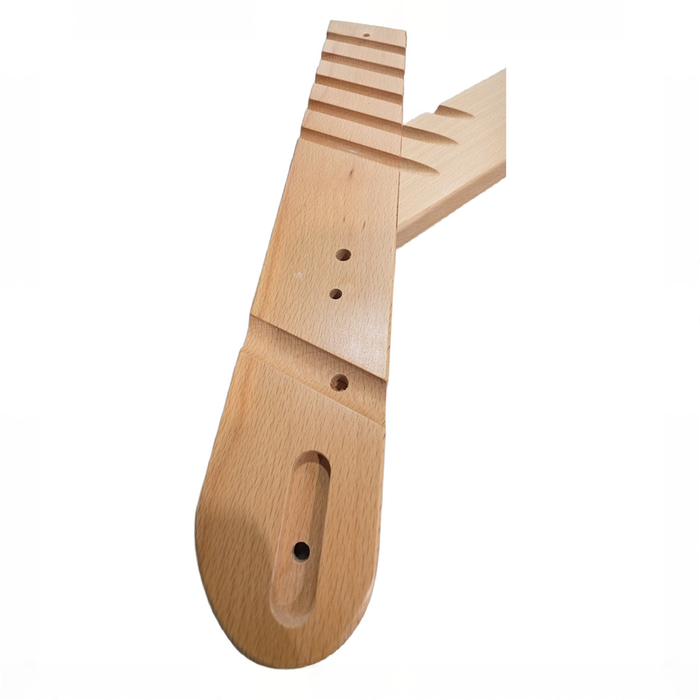 Shop Hauck Alpha+ Adjustable Wooden High Chair Set, Natural, White Set, Without Cushion at GoodBuy Gear