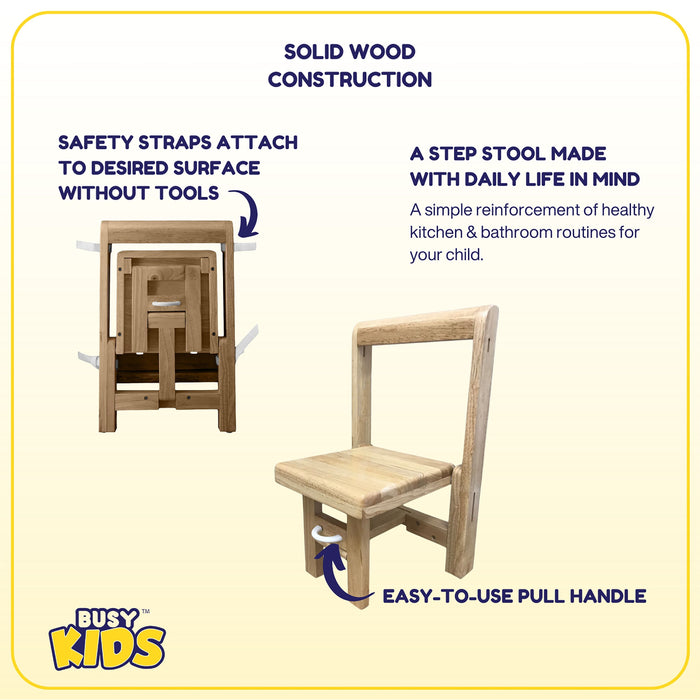 Fold 'N Store Step Stool by Busy Kids