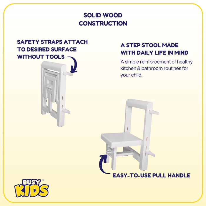 Fold 'N Store Step Stool by Busy Kids