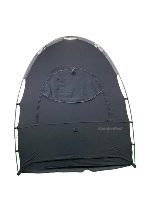 used SlumberPod 3.0 Sleep Canopy, Black with Gray Accents