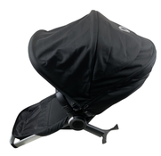 Shop Bugaboo Donkey 5 Duo Extension Set, 2023, Black, Midnight Black, Midnight Black, with Canopy at GoodBuy Gear