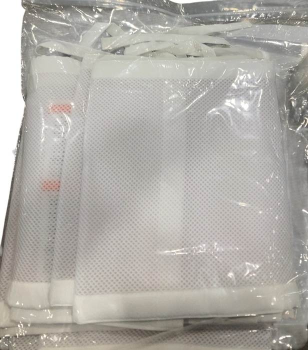 Shop Breathable Baby Mesh Crib Liner, Full Size/4 Sides, White at GoodBuy Gear