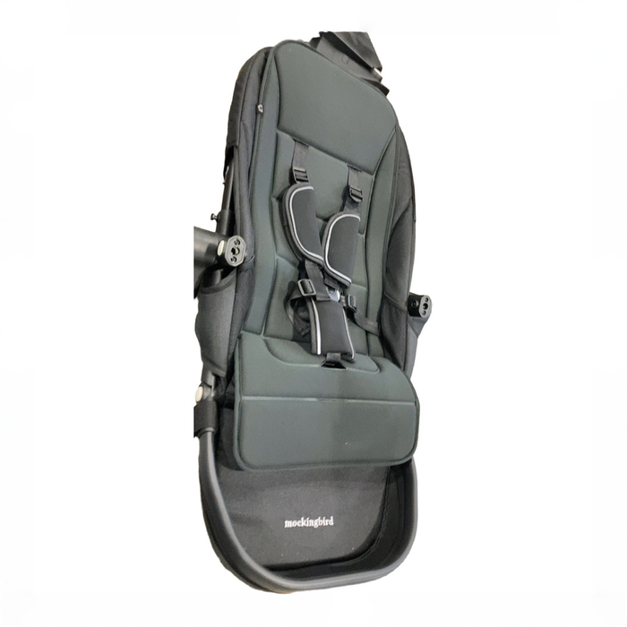 Shop Mockingbird 2nd Seat Kit 2.0, Black, Silver With Penny Leather, Watercolor Drops at GoodBuy Gear