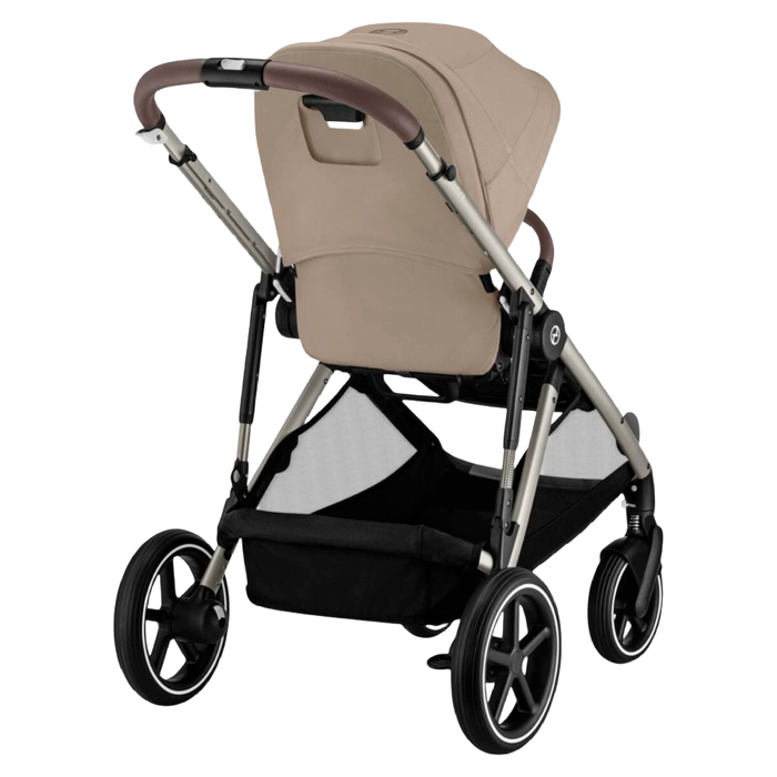 Shop Cybex Gazelle S Modular Stroller, 2025, Almond Beige, Taupe Frame at GoodBuy Gear