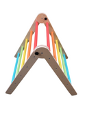 Shop Pikler Triangle Climber With Ramp, Rainbow at GoodBuy Gear