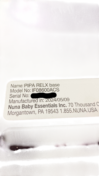 Shop Nuna RELX Infant Car Seat Base, 2024 at GoodBuy Gear