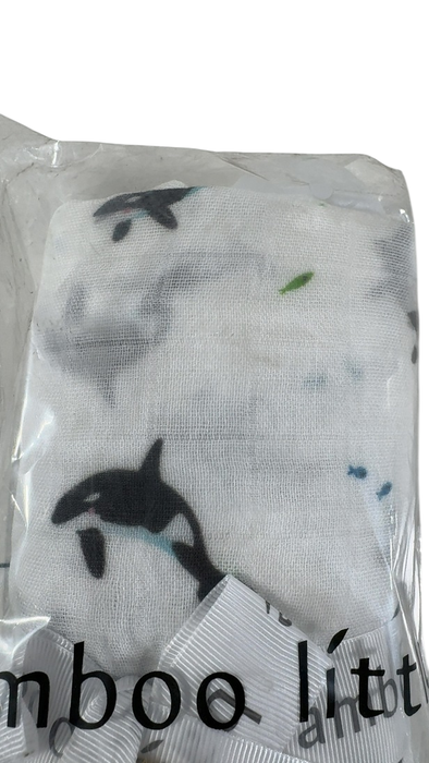 Shop Bamboo Little Swaddle, 1 pack, Orca at GoodBuy Gear