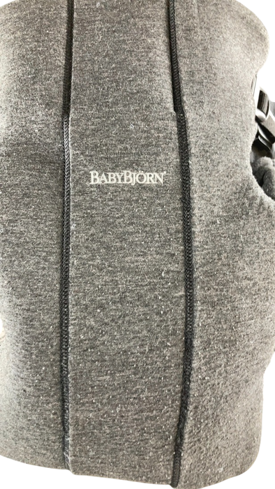 Shop BabyBjorn Baby Carrier Mini, Charcoal Gray 3D Jersey at GoodBuy Gear