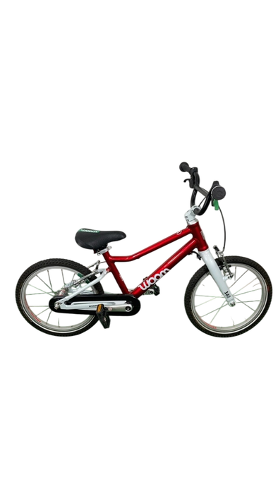 Shop Woom 3 Bike "16, Anniversary Red Limited Edition at GoodBuy Gear