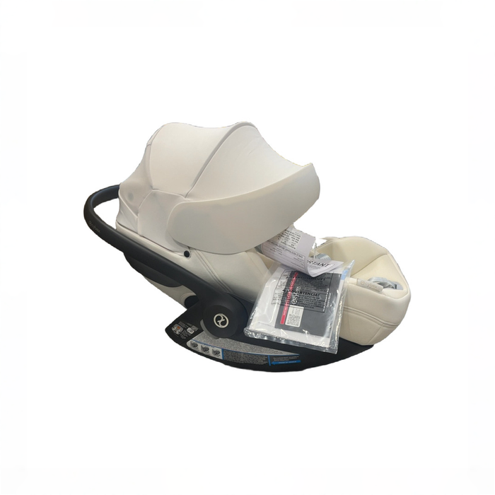 Shop Cybex Cloud T SensorSafe Infant Car Seat With Load Leg Base, Off White, 2026 at GoodBuy Gear