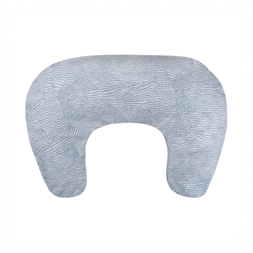 Shop Boppy Nursing Pillow, Base Model, Blue Speckled Current at GoodBuy Gear