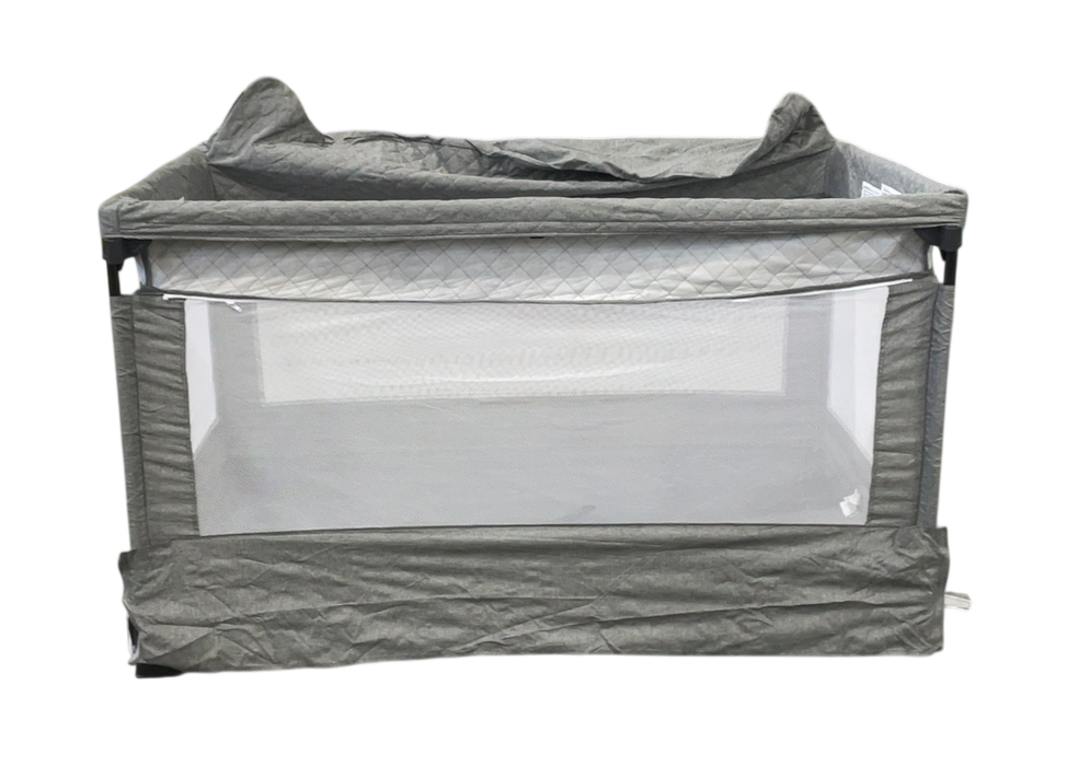 Shop Baby Delight Lunaire Full Size Mesh Crib and Playard, Charcoal Tweed at GoodBuy Gear